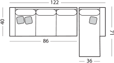 35 CHOICES SECTIONAL