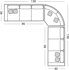 35 CHOICES SECTIONAL