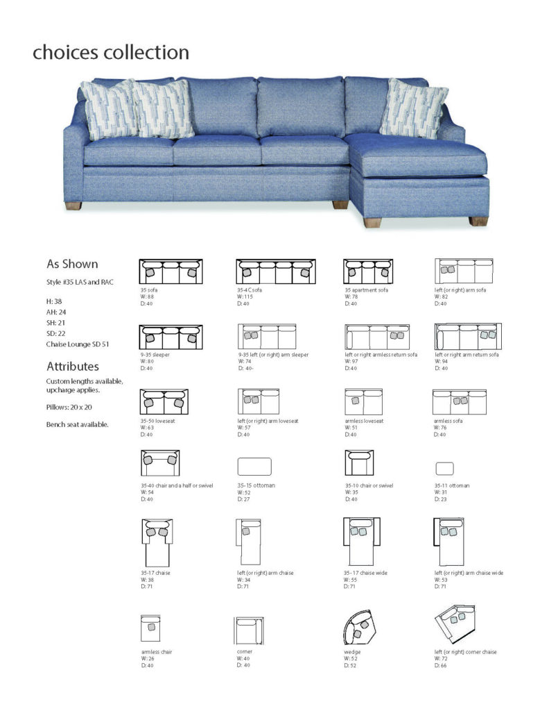 The Choices Sofa Collection - Paul Robert Furniture